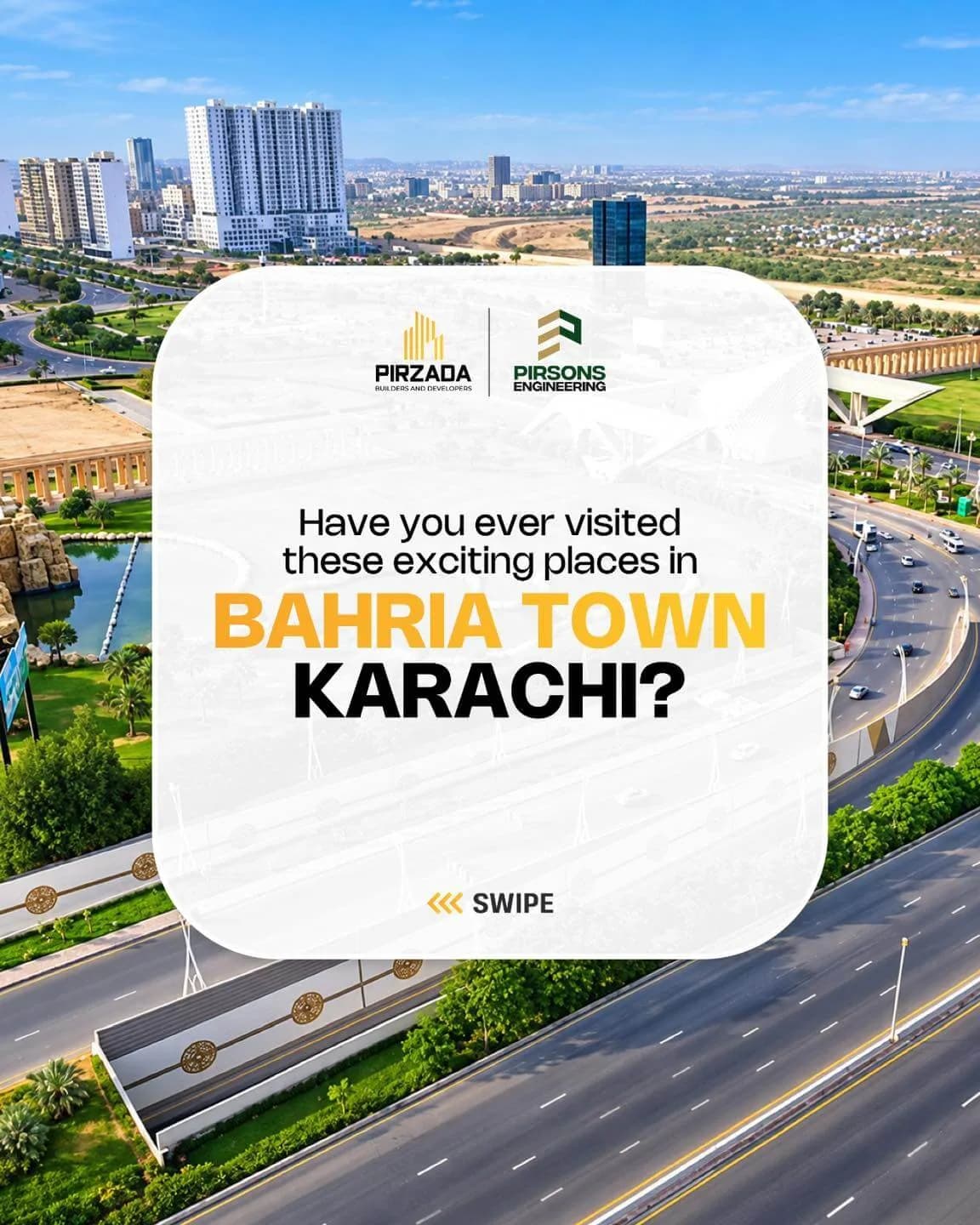 Pirzada and Pirsons carousel cover: exciting places in Bahria Town Karachi