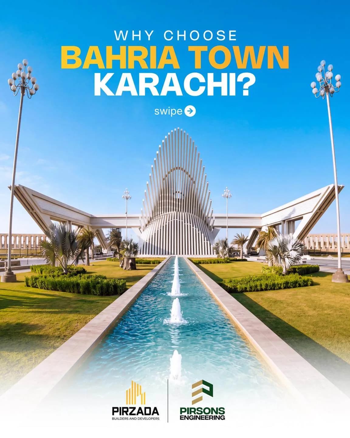 Pirzada and Pirsons carousel cover: Why Choose Bahria Town Karachi?