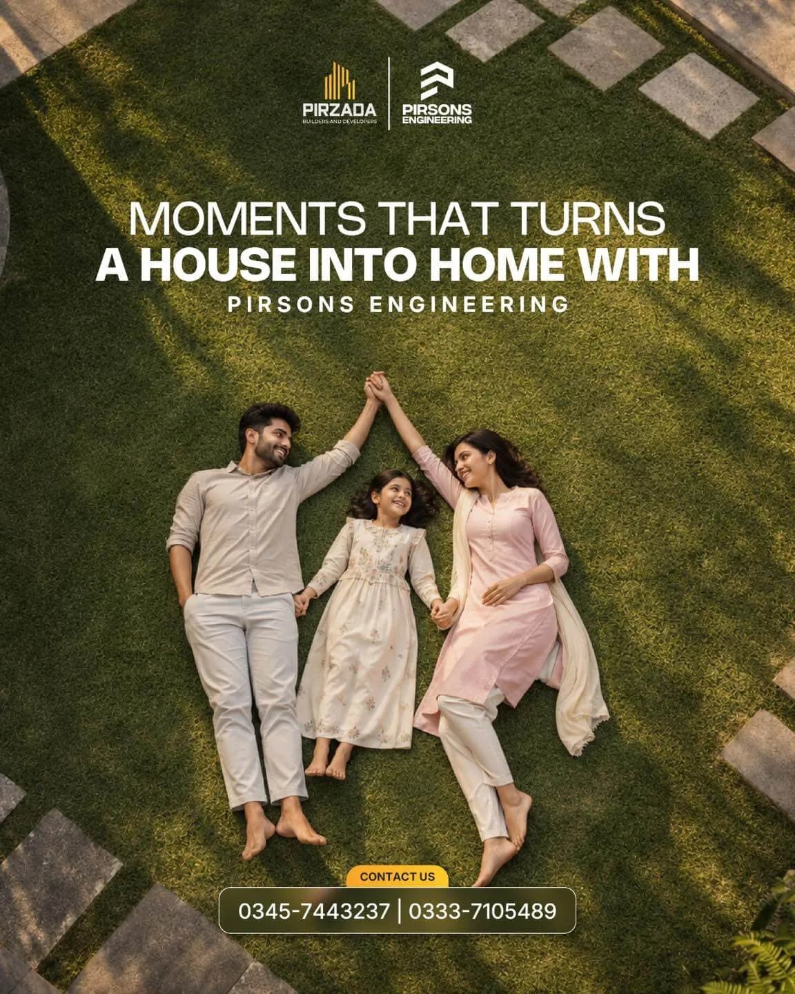 Pirsons Engineering family post: Moments that turn a house into a home
