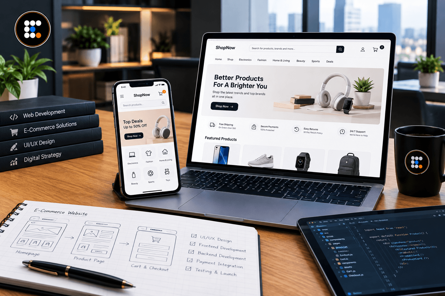 What an E-Commerce Website Development Company Actually Does