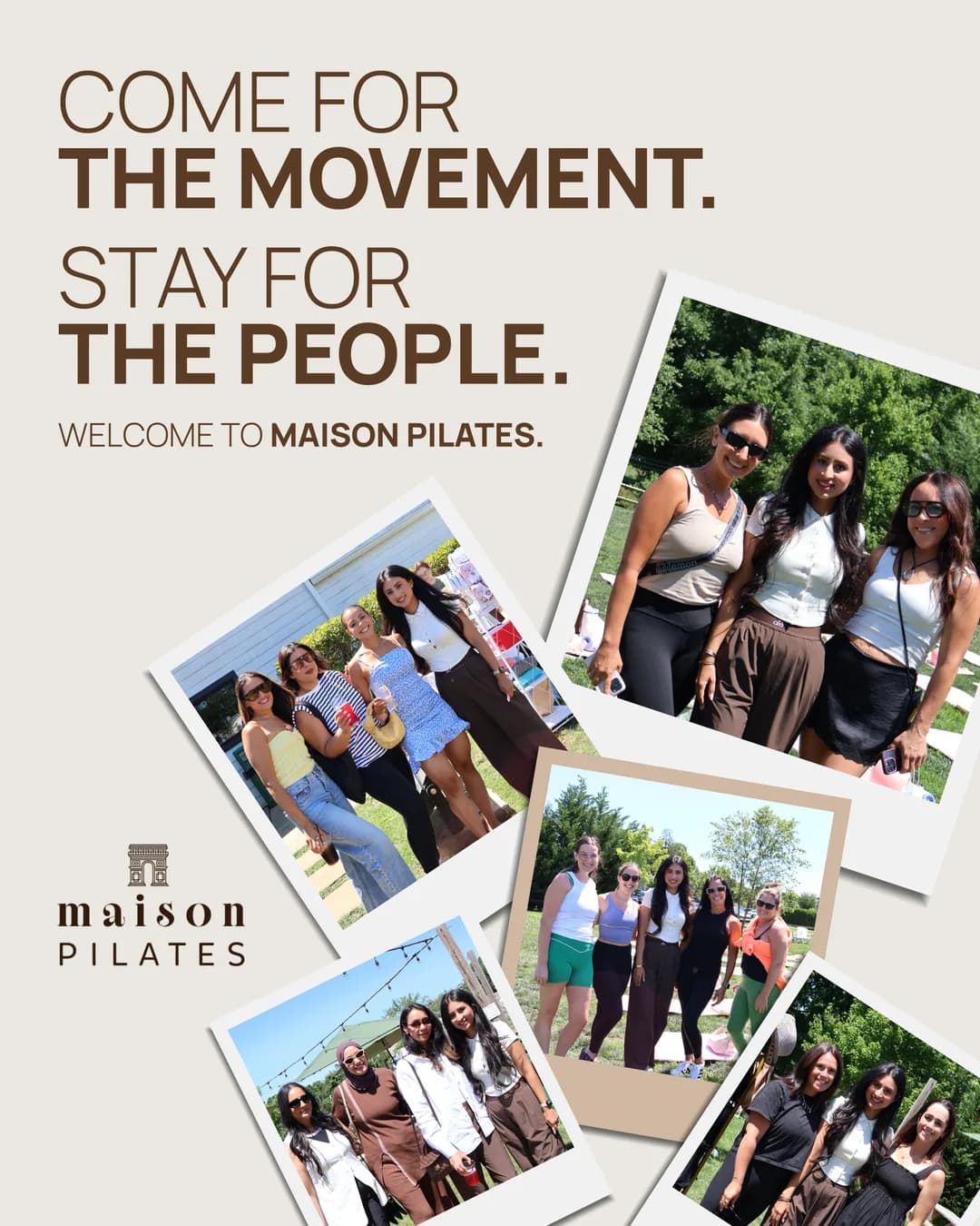 Maison Pilates post: Come for the movement, stay for the people