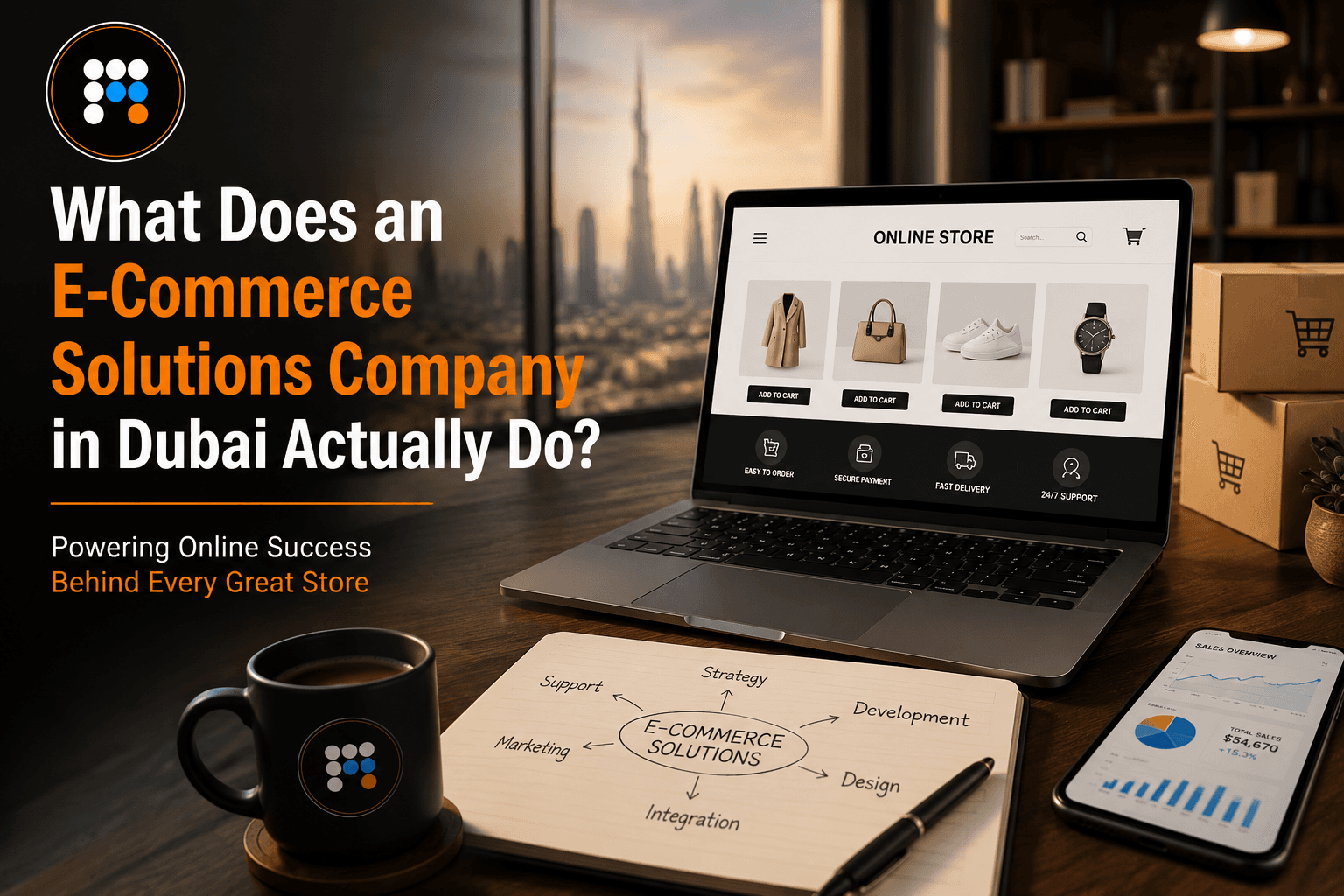What Does an E-Commerce Solutions Company in Dubai Actually Do?