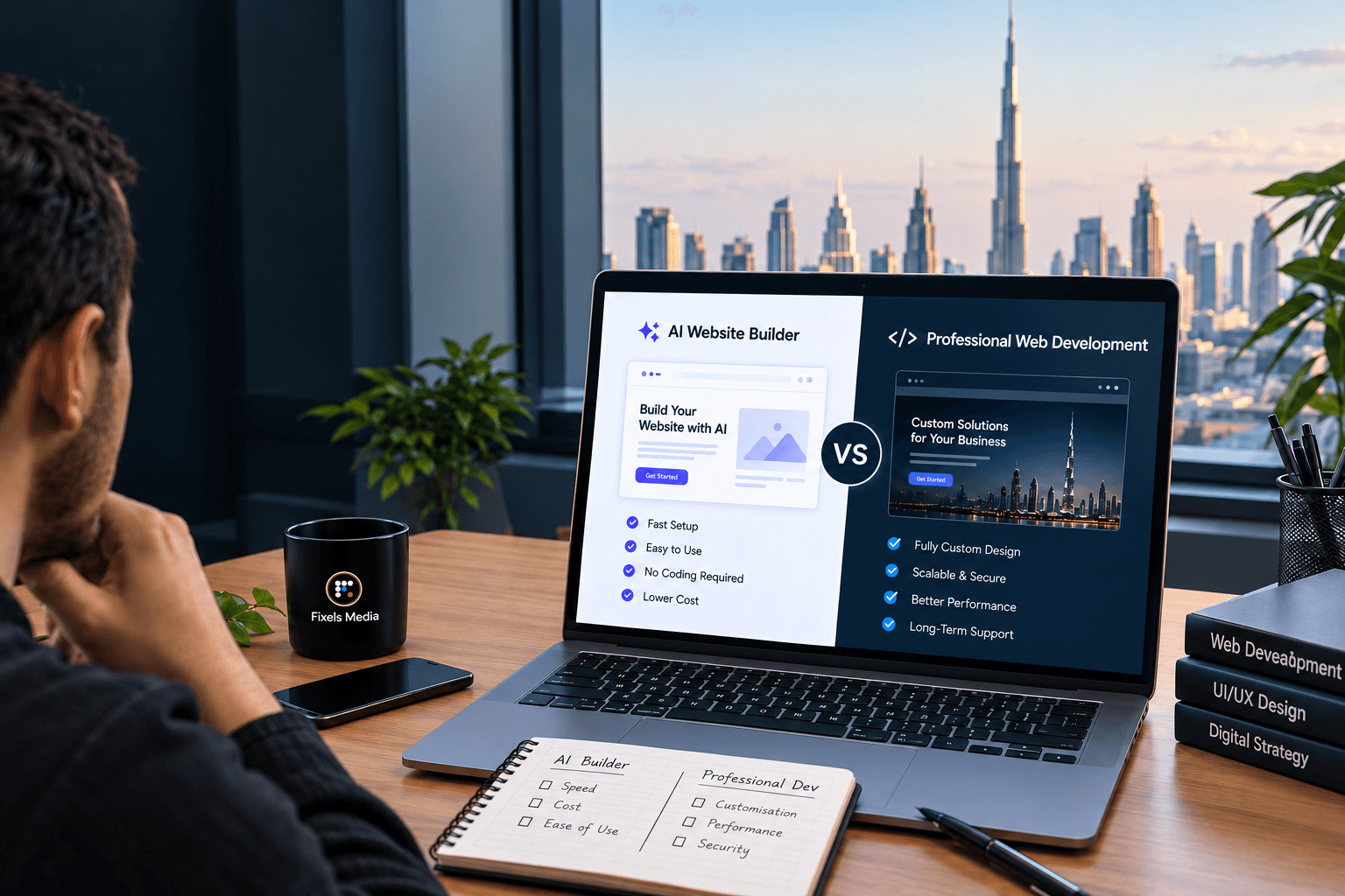 Are AI Website Builders Actually Better Than Professional Web Development?