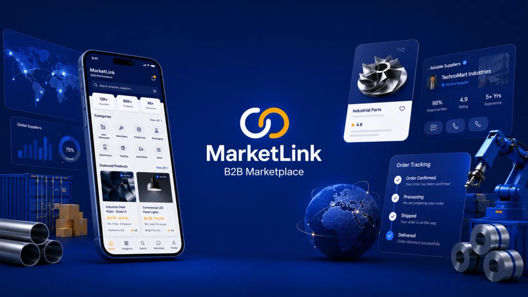 MarketLink – B2B Marketplace App