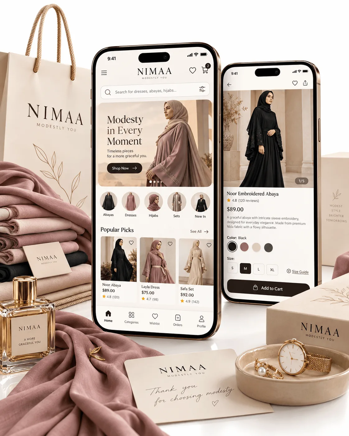Nimaa app screens